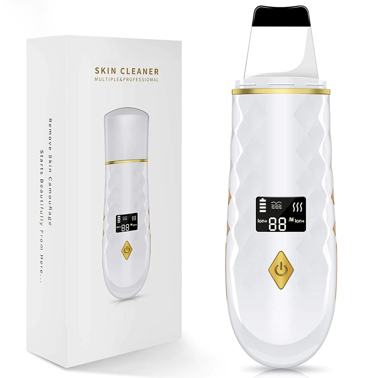 LCD Blackhead Remover and Facial Cleansing Device