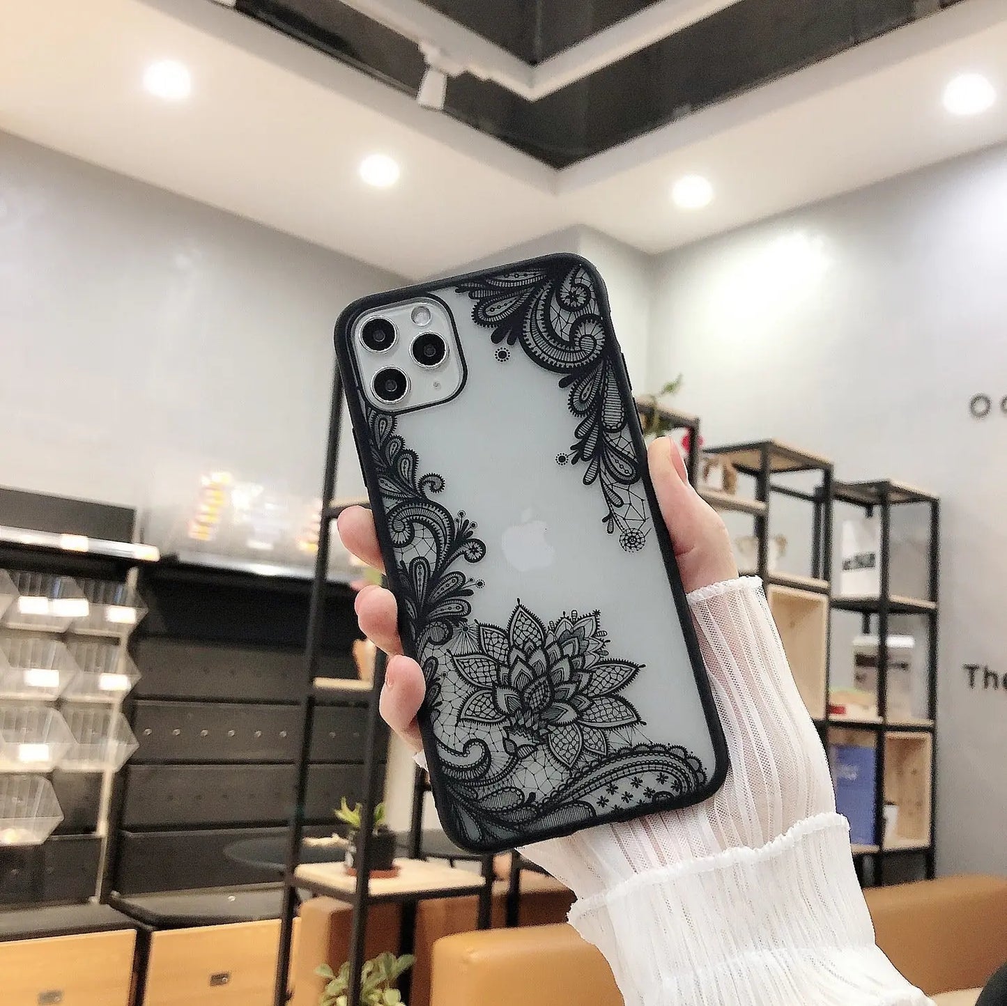Acrylic Soft Matte Protective Case for Apple Phones