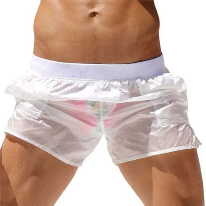 Men's Summer Sexy Swim Trunks - Breathable Beach Shorts