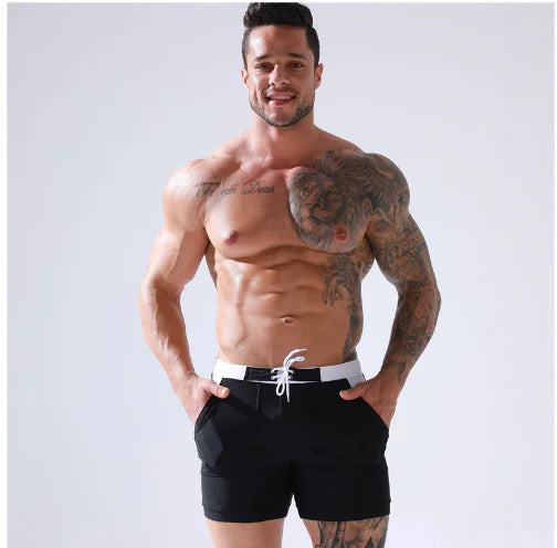 Men's Loose-Fit Swim Trunks for Pool and Beach
