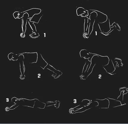 Equipo de Entrenamiento Inteligente para Hombres - Rueda Abdominal con Rebote