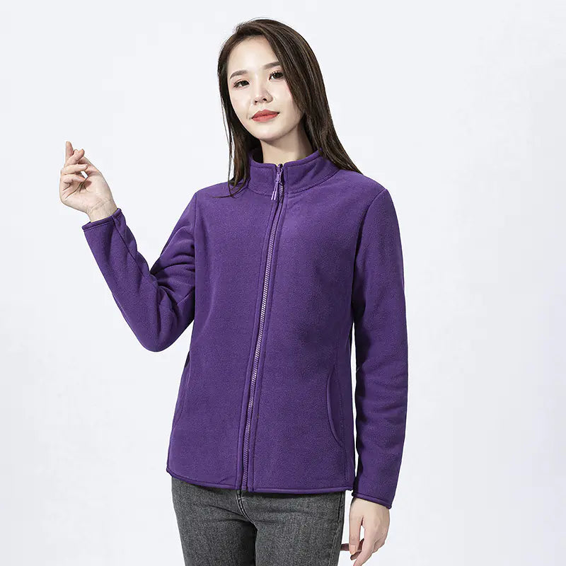2023 Autumn Winter Thick Fleece Jacket for Women