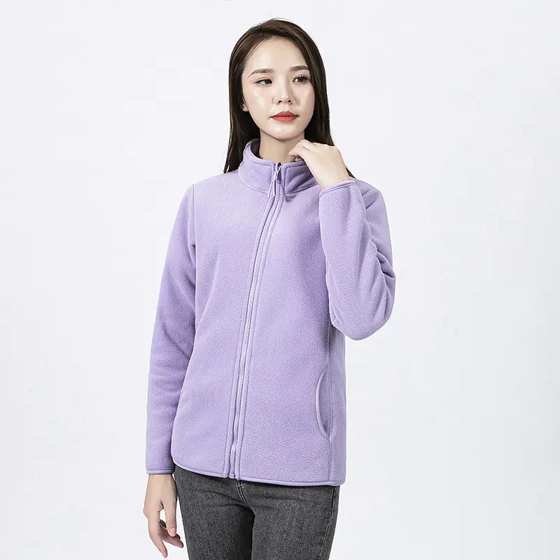 2023 Autumn Winter Thick Fleece Jacket for Women