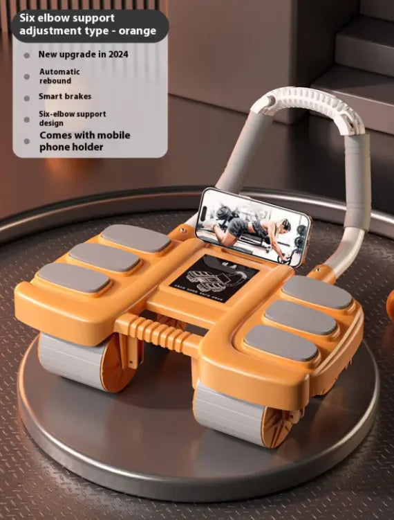 Rodillo Abdominal Multi-Rueda para Fitness