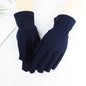 Guantes de Punto Grueso y Cálidos para Pantalla Táctil, Invierno
