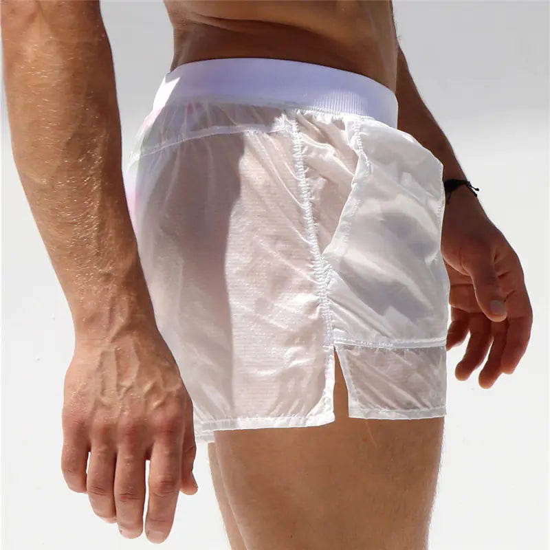 Men's Summer Sexy Swim Trunks - Breathable Beach Shorts