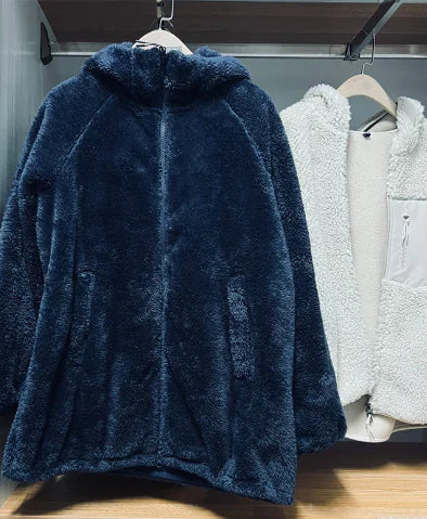 Spring Couple Hoodie, Loose Fit, Fleece-Lined Sweatshirt