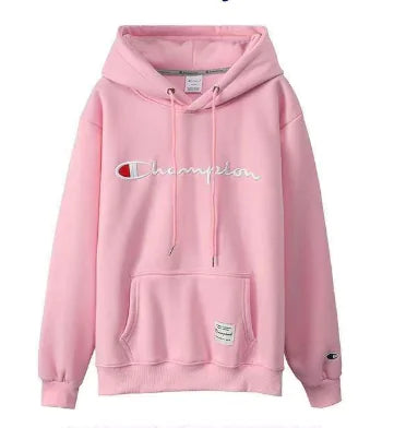 Fleece Hoodie, Loose-Fit Long Sleeve Sweatshirt