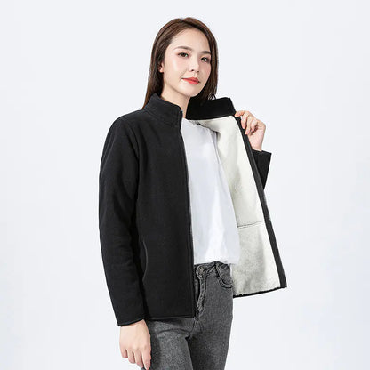 2023 Autumn Winter Thick Fleece Jacket for Women