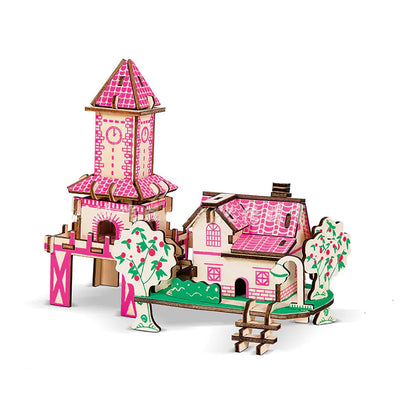 3D Wooden Puzzle DIY Model - Creative Craft Toy
