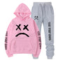 Fleece-Lined Hooded Sweatshirt and Pants Set