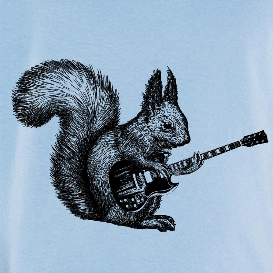 Ardilla tocando la guitarra