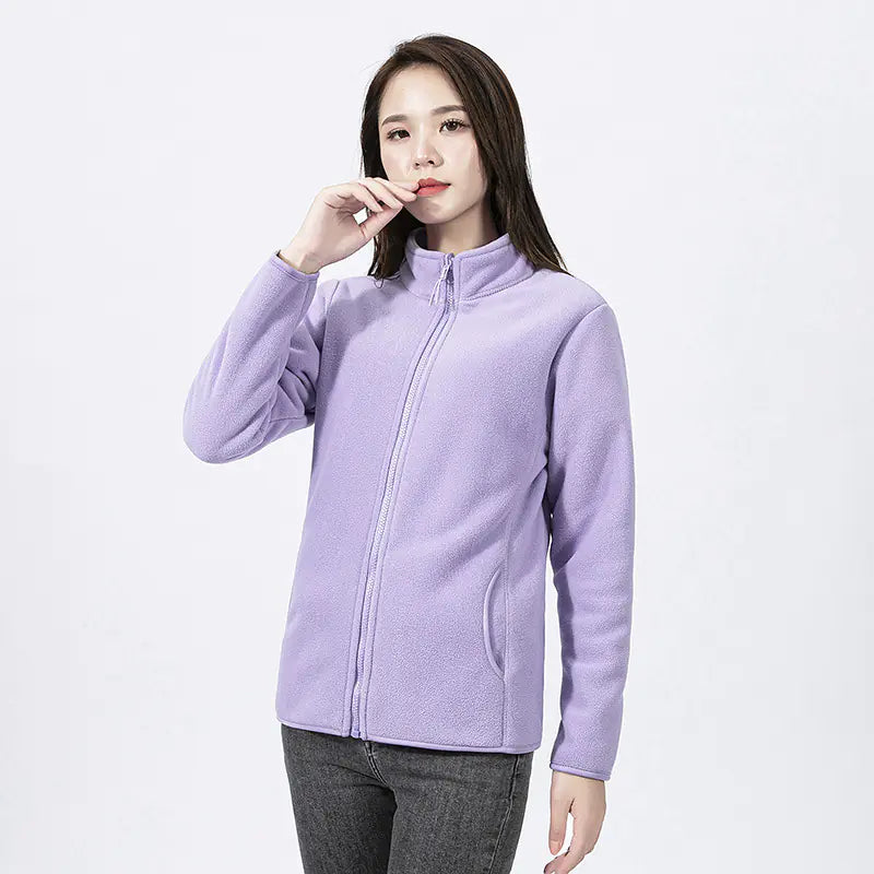 2023 Autumn Winter Thick Fleece Jacket for Women