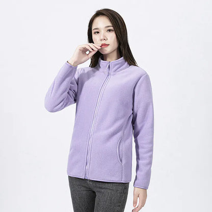 2023 Autumn Winter Thick Fleece Jacket for Women