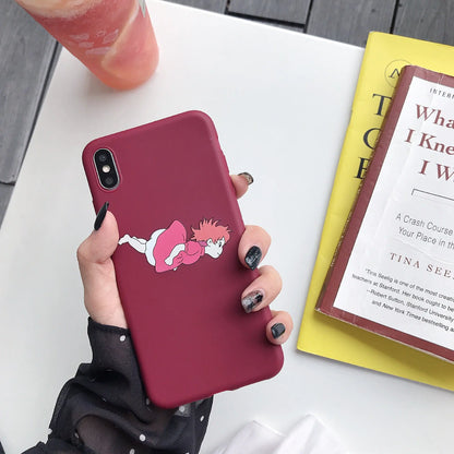 Apple Compatible Frosted Soft Shell Protective Case