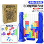 3D Tetris Crystal Logic Puzzle Toy for Brain Training