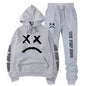 Fleece-Lined Hooded Sweatshirt and Pants Set
