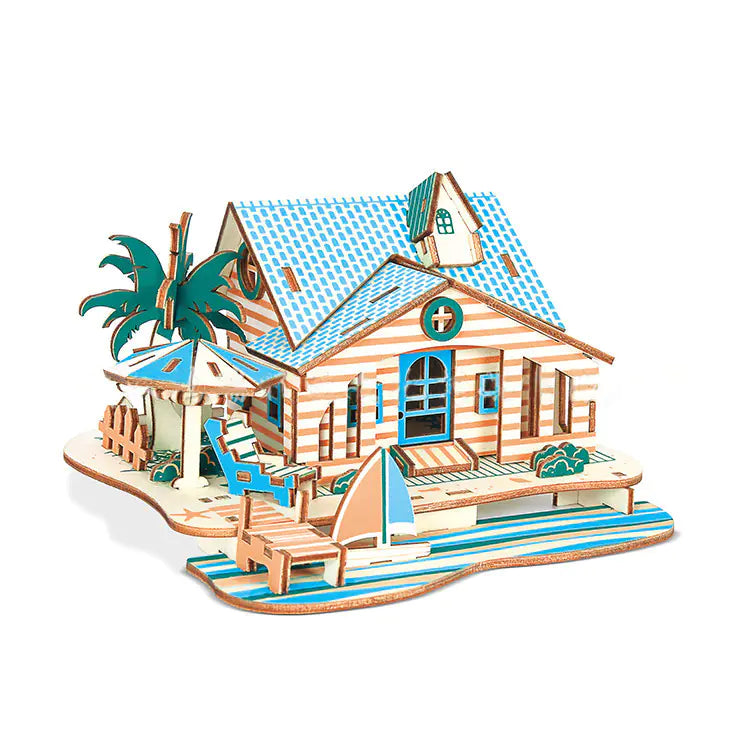 3D Wooden Puzzle DIY Model - Creative Craft Toy