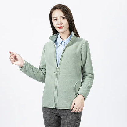 2023 Autumn Winter Thick Fleece Jacket for Women