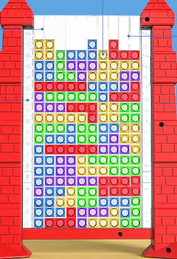3D Tetris Crystal Logic Puzzle Toy for Brain Training