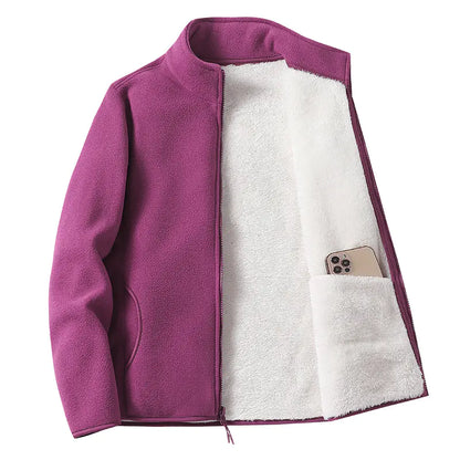 2023 Autumn Winter Thick Fleece Jacket for Women