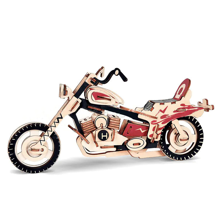 3D Wooden Puzzle DIY Model - Creative Craft Toy