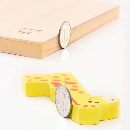 3D Wooden Animal Puzzle Match Educational Toy